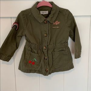 Gymboree Baby Green Jacket with Patches